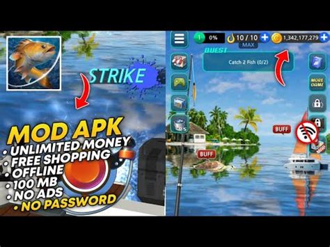 Fishing Hook Mod APK v2.5.6 Unlimited Money and Mod Menu.